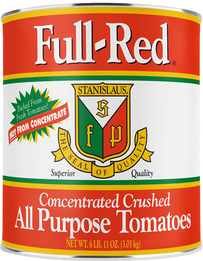 Full Red ® All Purpose Concentrated Crushed Tomatoes Stanislaus